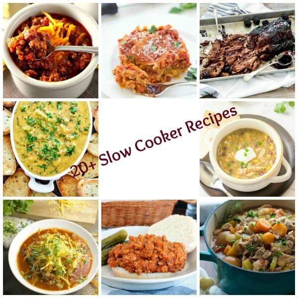 20+ Slow Cooker Recipes - Pumpkin 'N Spice