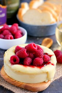 Raspberry Baked Brie Appetizer No Puff Pastry Pumpkin N Spice   Raspberry Baked Brie1 200x300 