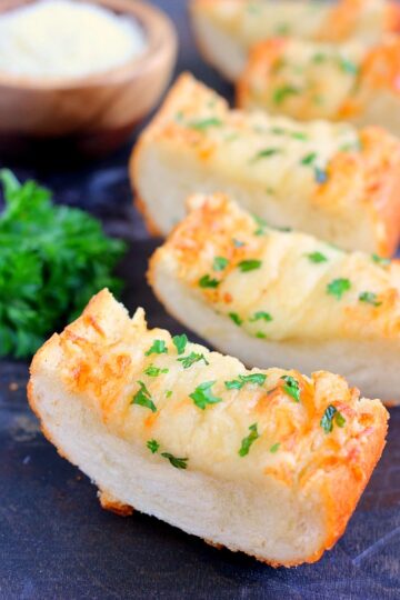 Cheesy Garlic Bread Recipe Homemade Pumpkin N Spice 6579