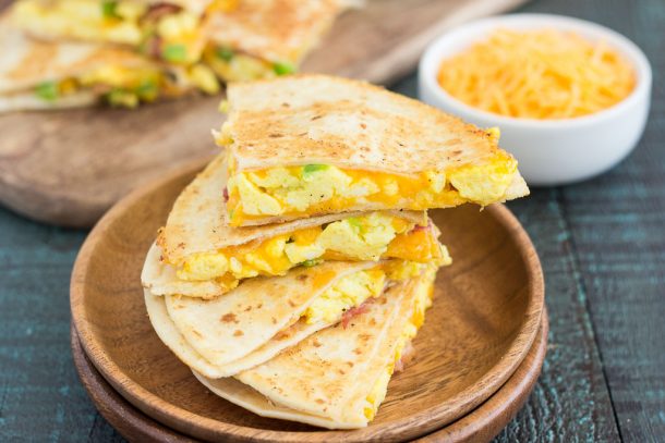 BEST EVER Breakfast Quesadilla Recipe - Pumpkin 'N Spice