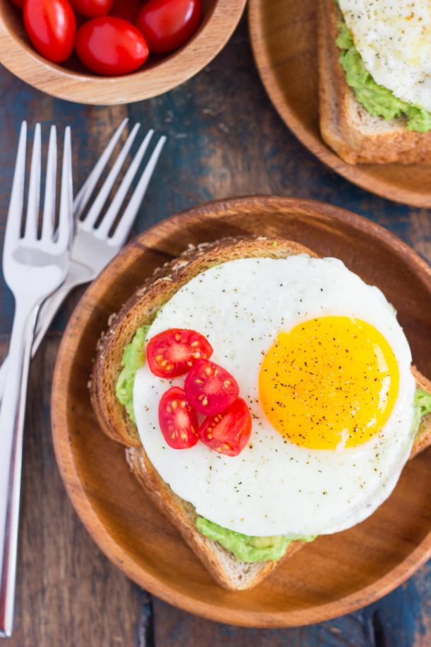 Fried Egg and Avocado Toast - Pumpkin 'N Spice