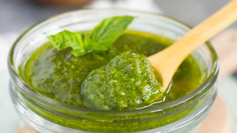 Easy Basil Pesto Plus a Video