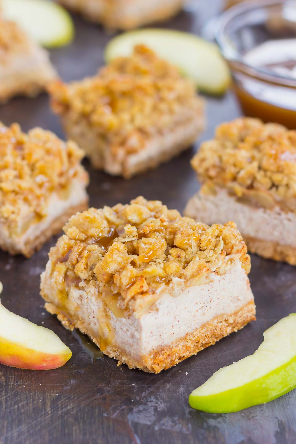 Caramel Apple Cheesecake Bars Pumpkin N Spice 1204