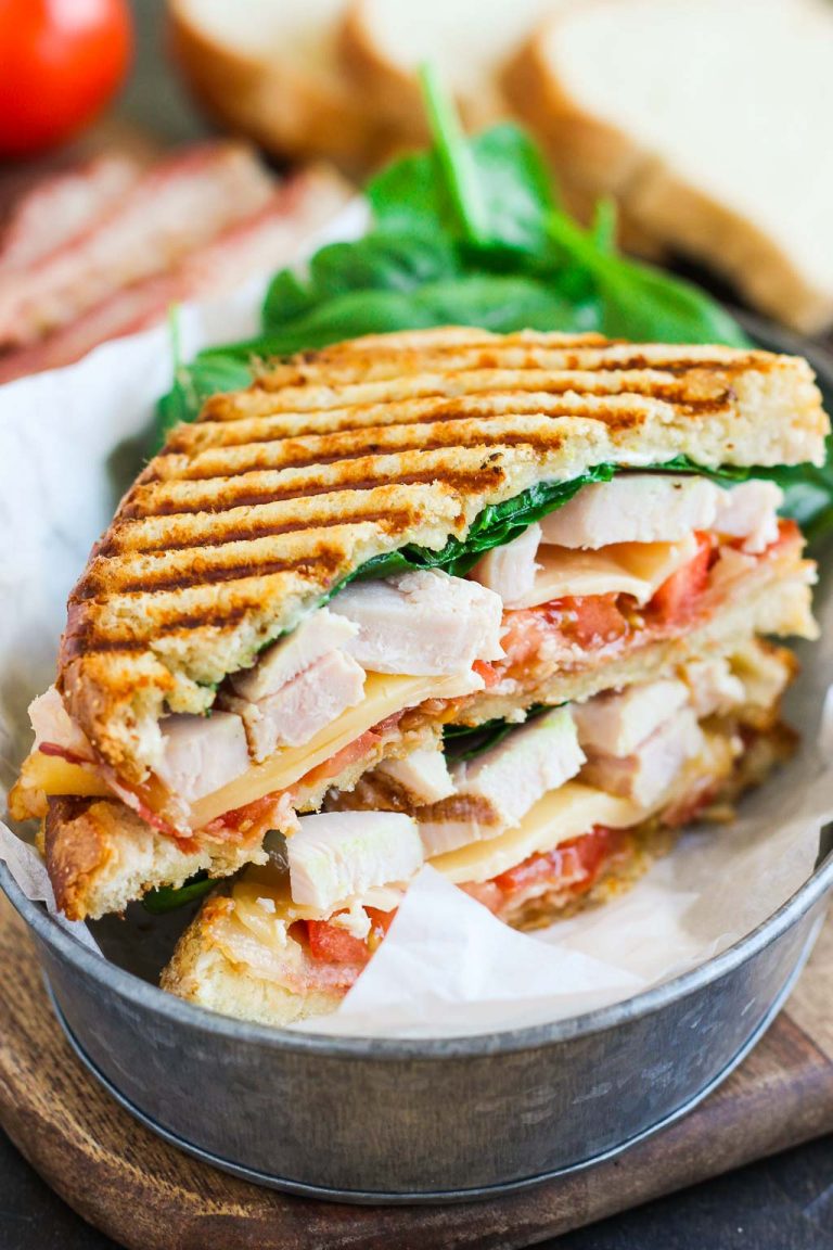 Easy Chicken Panini with Bacon & Ranch - Pumpkin 'N Spice