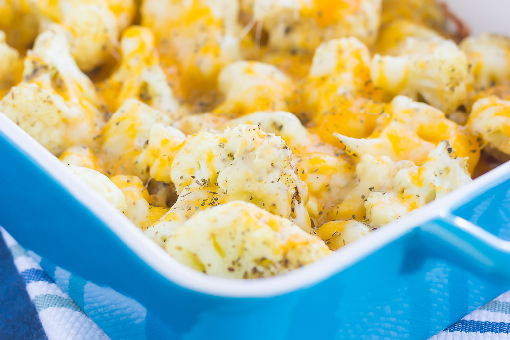 Baked Cheesy Cauliflower Pumpkin N Spice 