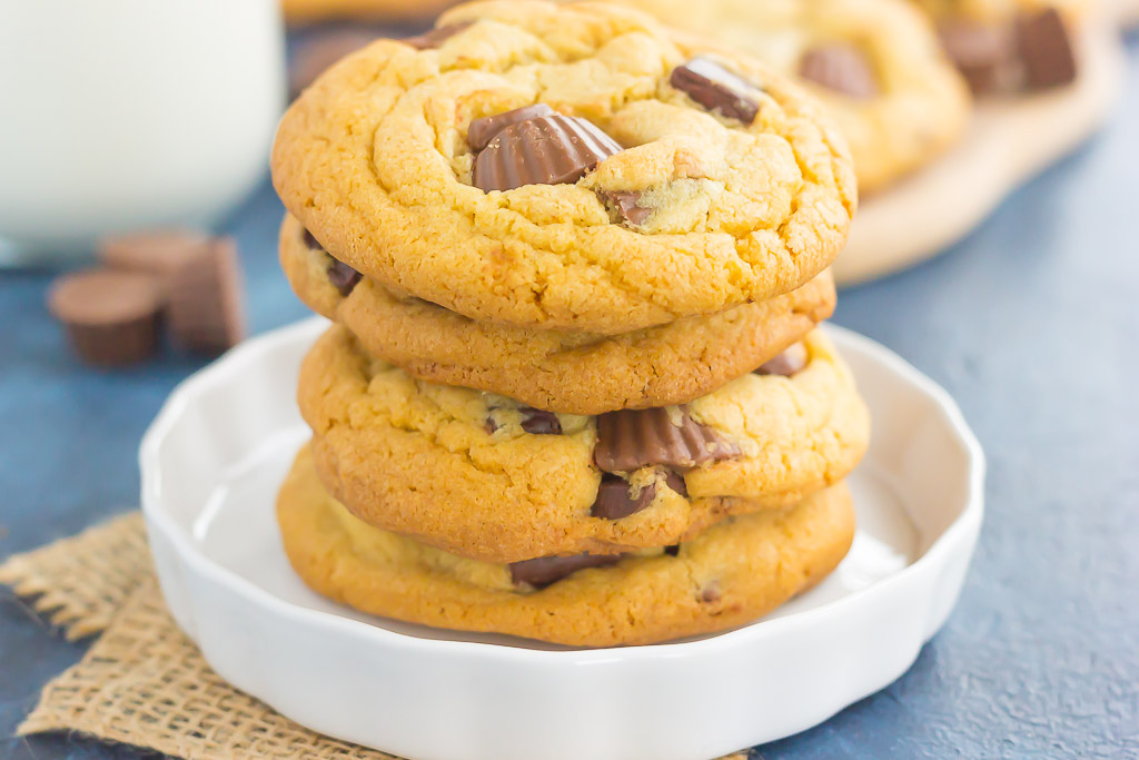 Chocolate Chunk Peanut Butter Cookies