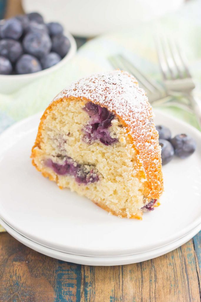 Simple Blueberry Yogurt Cake - Pumpkin 'N Spice