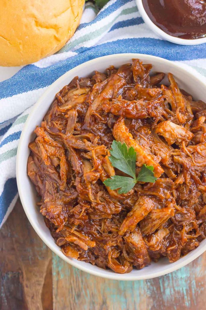 Slow Cooker Barbecue Pulled Pork - Pumpkin &amp;#39;N Spice