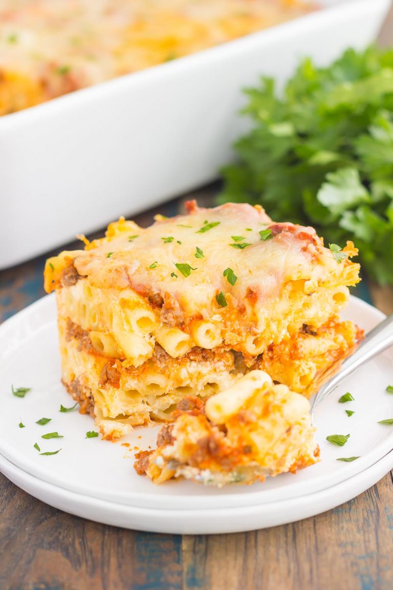 Easy Baked Ziti - Pumpkin 'N Spice