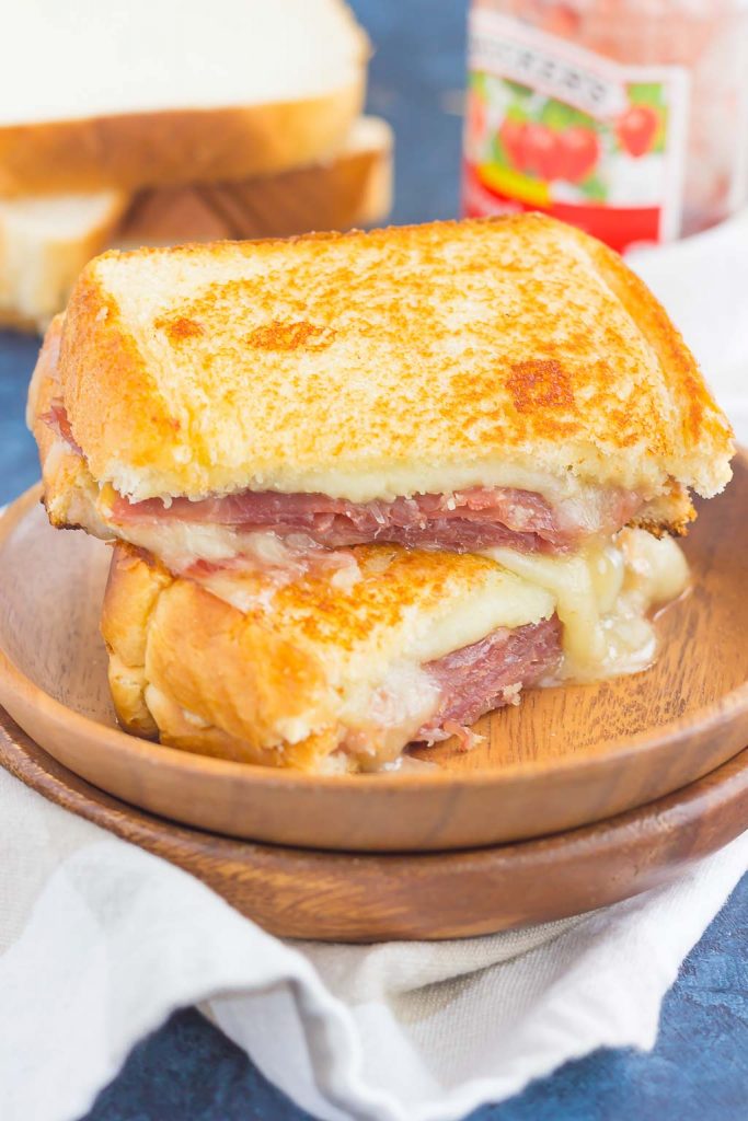 Prosciutto, Raspberry and Brie Grilled Cheese - Pumpkin 'N Spice