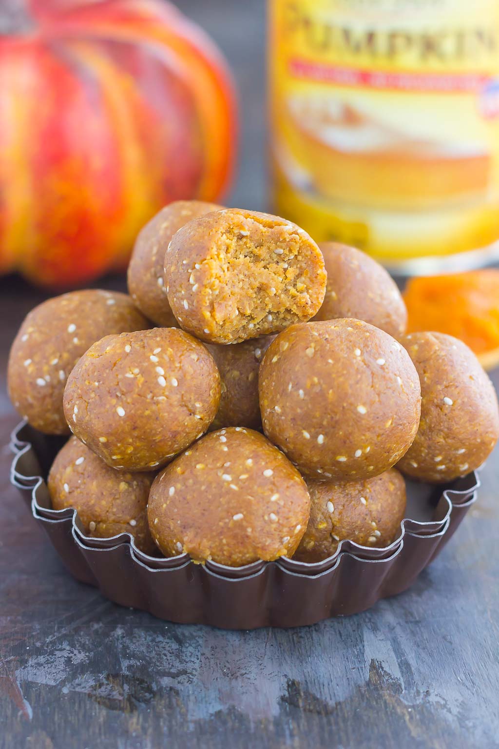 Pumpkin Pie Bites {Healthy & Easy!} - Pumpkin 'N Spice