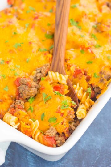 Easy Cheeseburger Casserole Recipe - Pumpkin 'N Spice