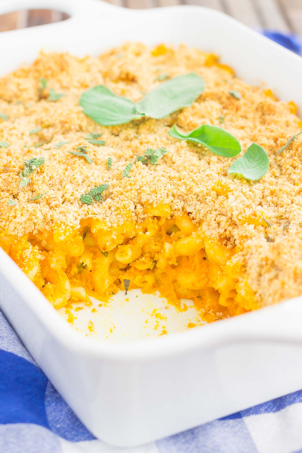 make breadcrumb topping for mac and cheese