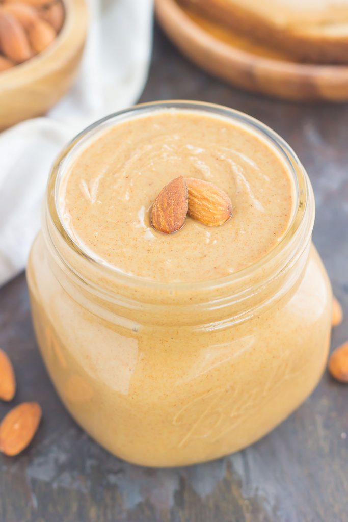 Homemade Almond Butter Recipe (So Easy!) Pumpkin 'N Spice