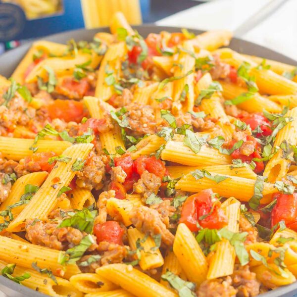 One-Pot Italian Sausage Pasta Recipe - Pumpkin 'N Spice