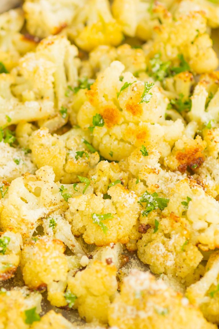 Roasted Garlic Cauliflower Recipe - Pumpkin 'N Spice