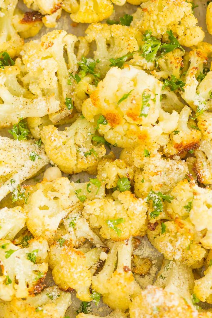 Roasted Garlic Cauliflower Recipe - Pumpkin 'N Spice