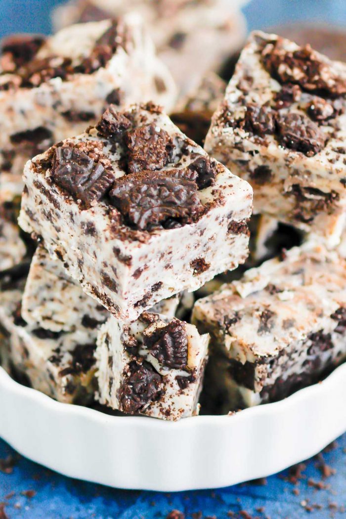 Cookies and Cream Fudge Recipe (No Bake!) Pumpkin 'N Spice