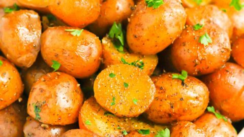 Garlic Herb Instant Pot Red Potatoes