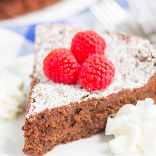 Flourless Chocolate Cake - Pumpkin 'N Spice