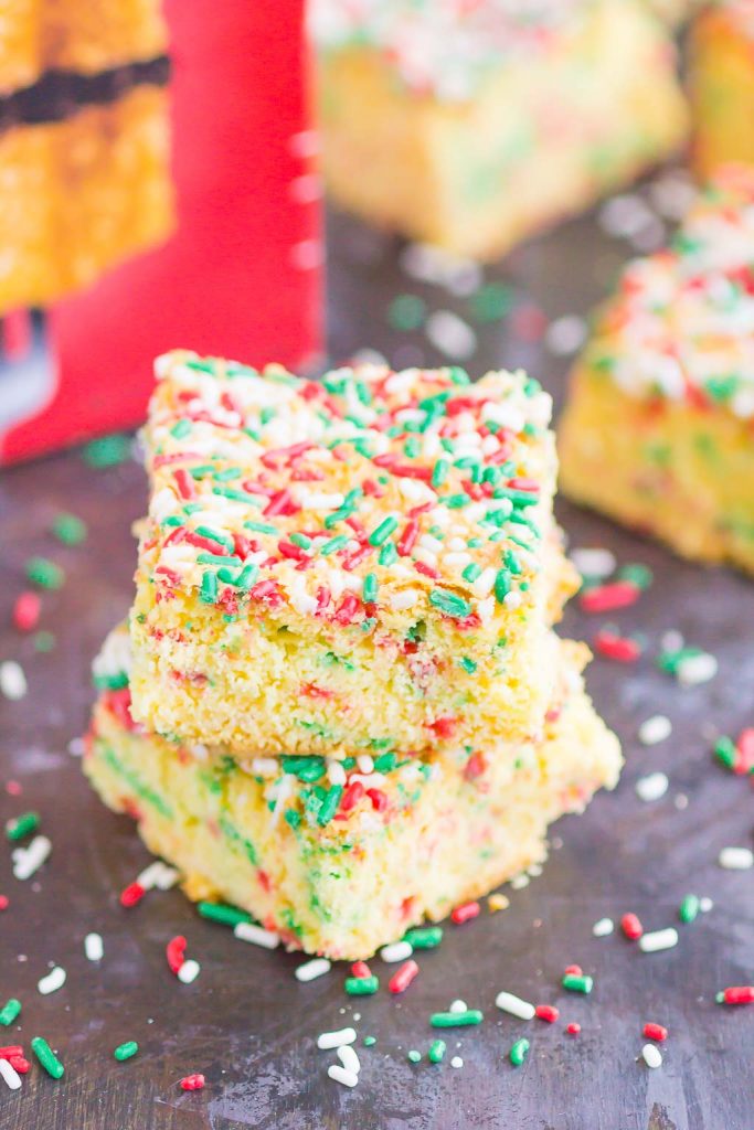 Holiday Cake Mix Bars - Pumpkin 'N Spice