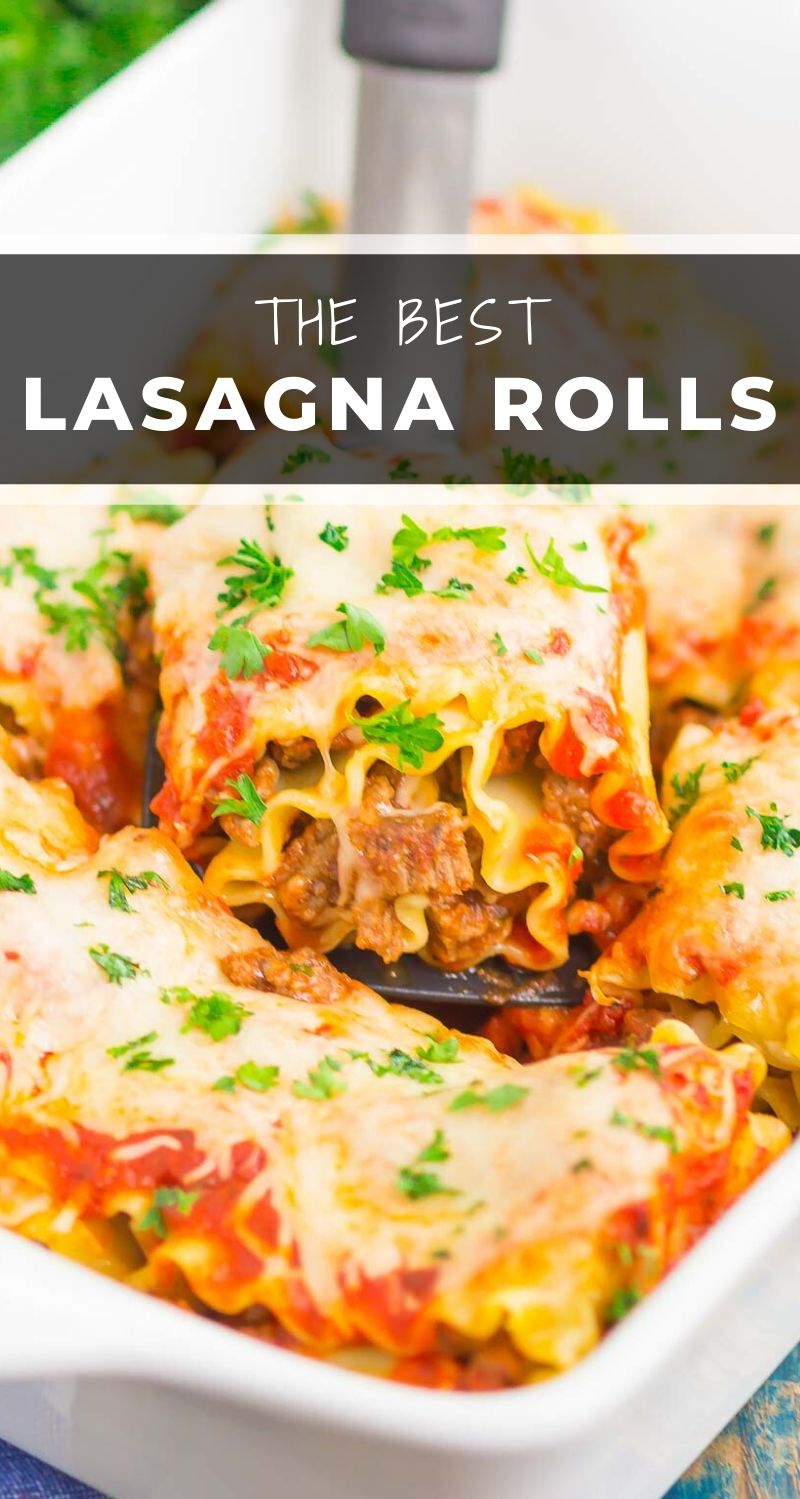 Lasagna Rolls - Pumpkin 'N Spice