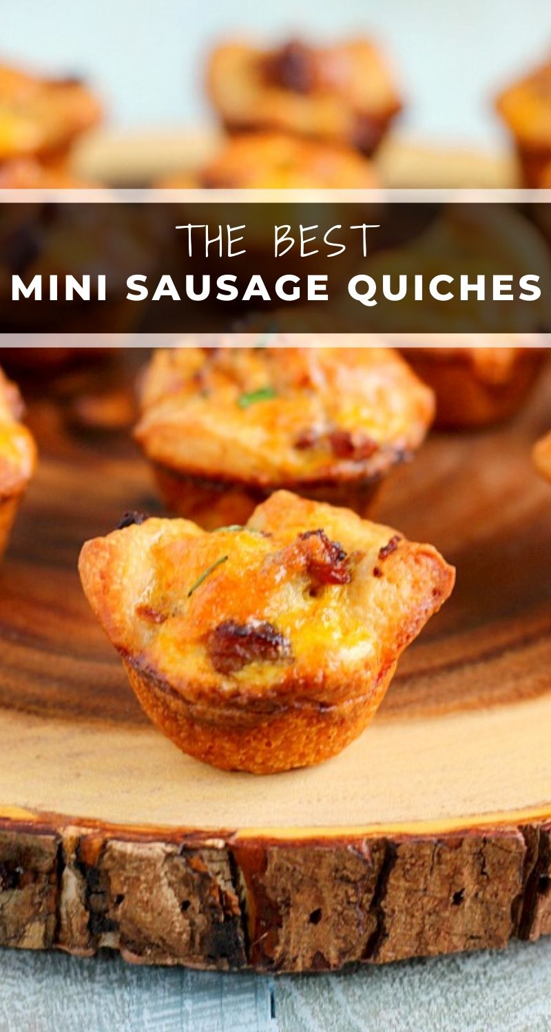 Mini Sausage Quiches - Pumpkin 'N Spice