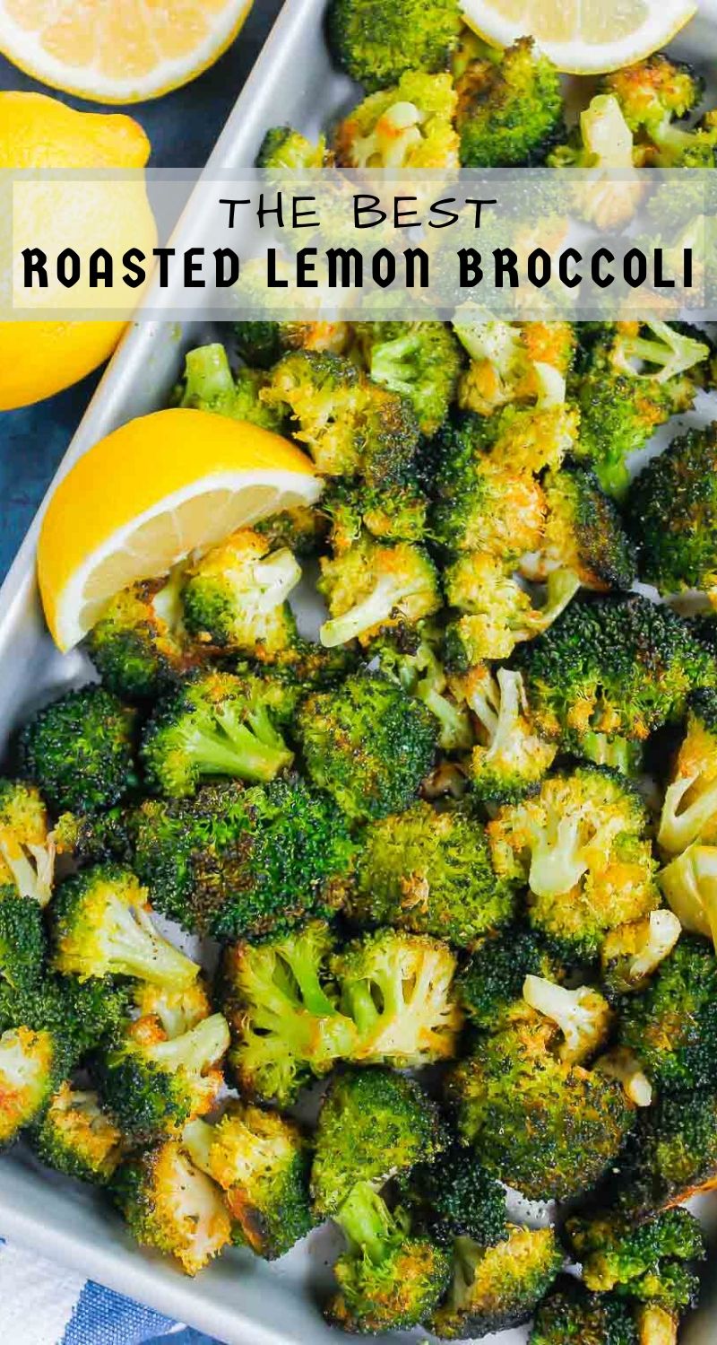 Roasted Garlic Lemon Broccoli Pumpkin N Spice