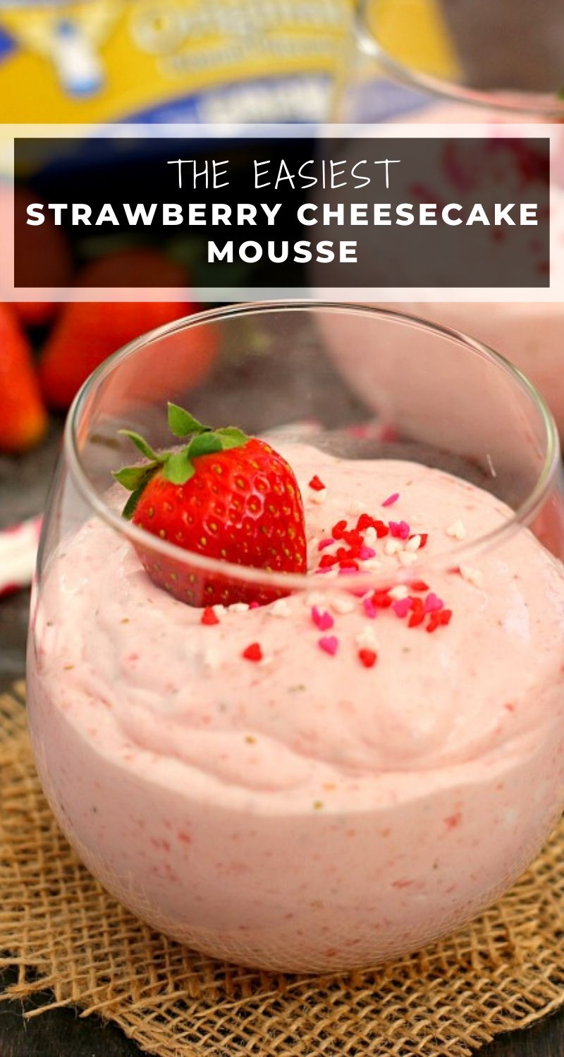 Strawberry Cheesecake Mousse - Pumpkin 'N Spice