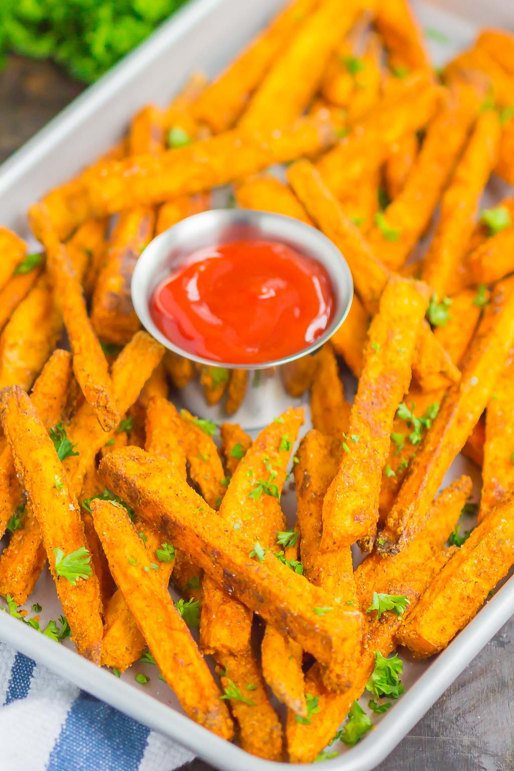 Crispy Baked Sweet Potato Fries - Cookie and Kate