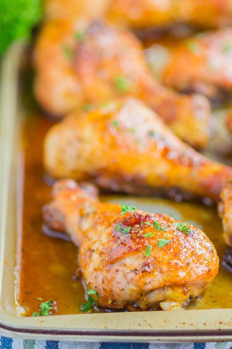 Honey Garlic Chicken Legs Recipe (Fast & Easy!) - Pumpkin 'N Spice