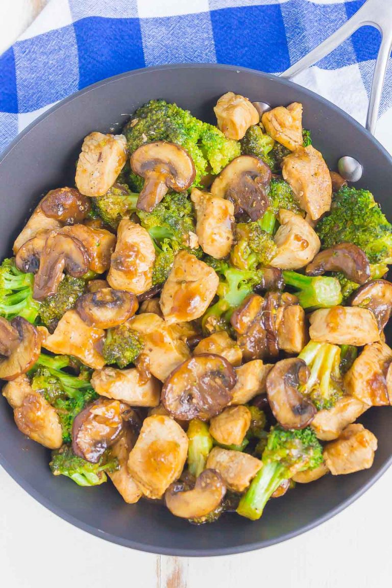 Chicken and Broccoli Stir Fry - Pumpkin 'N Spice