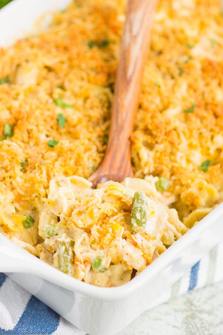 Creamy Chicken Noodle Casserole