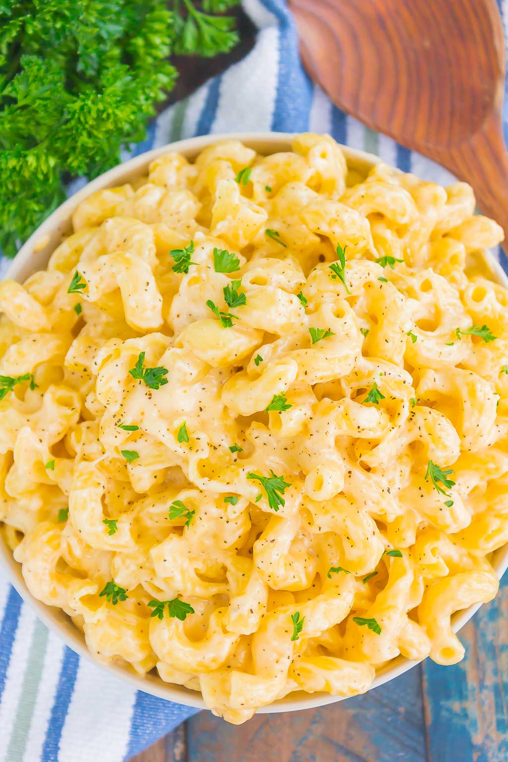 how to make mac and cheese sauce with whipping cream