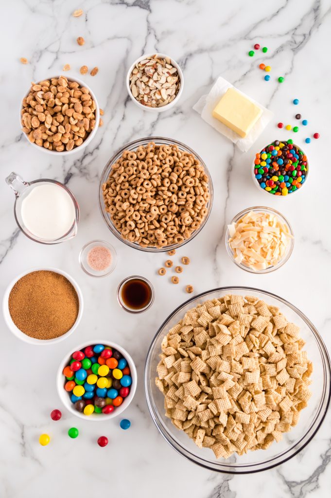 Easy Coconut Caramel Snack Mix - Pumpkin 'N Spice