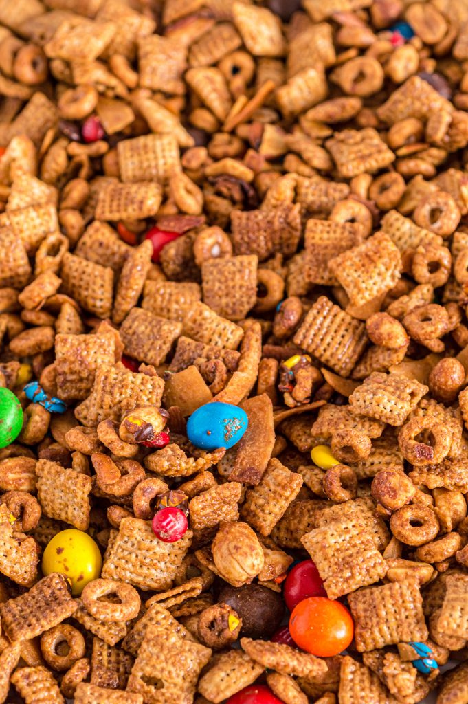 Easy Coconut Caramel Snack Mix - Pumpkin 'N Spice