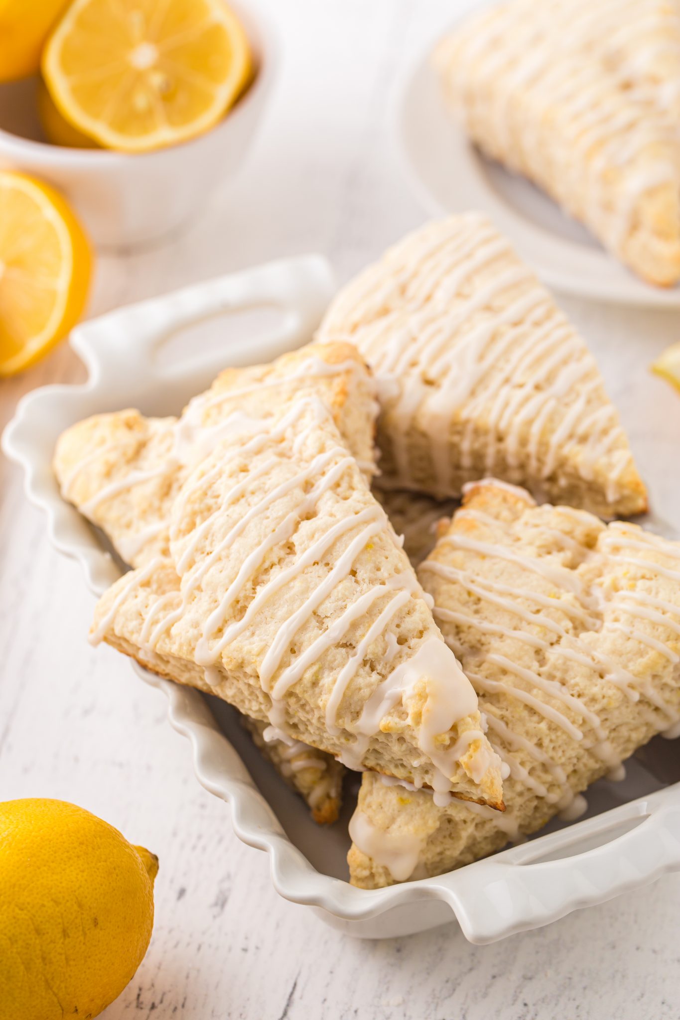 Glazed Lemon Scones Pumpkin N Spice 6588