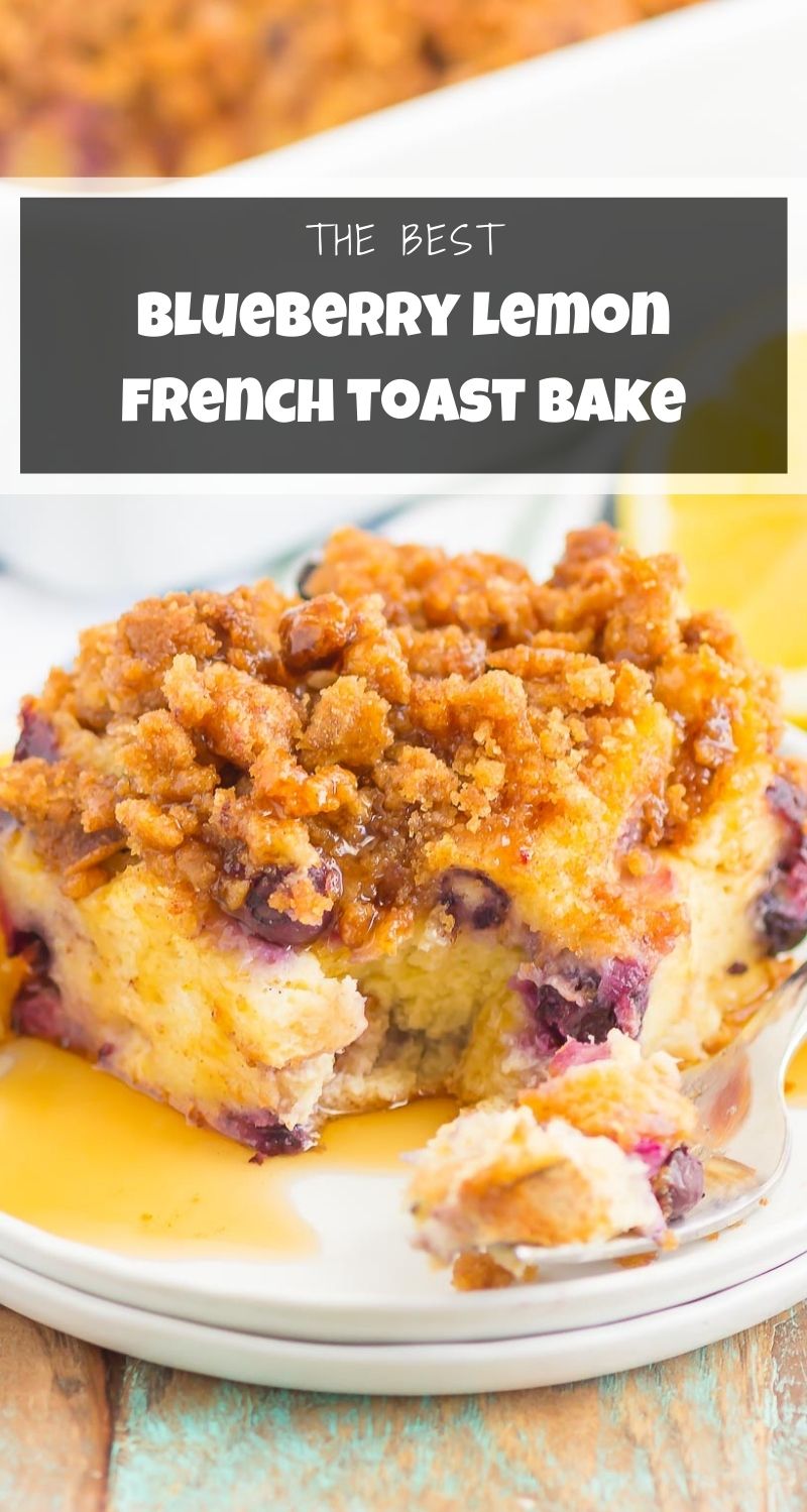 Overnight Blueberry French Toast Bake - Pumpkin 'N Spice