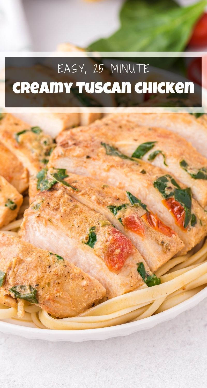 Creamy Tuscan Chicken - Pumpkin 'N Spice