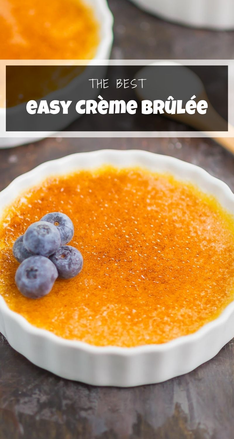 Easy Crème Brûlée - Pumpkin 'N Spice