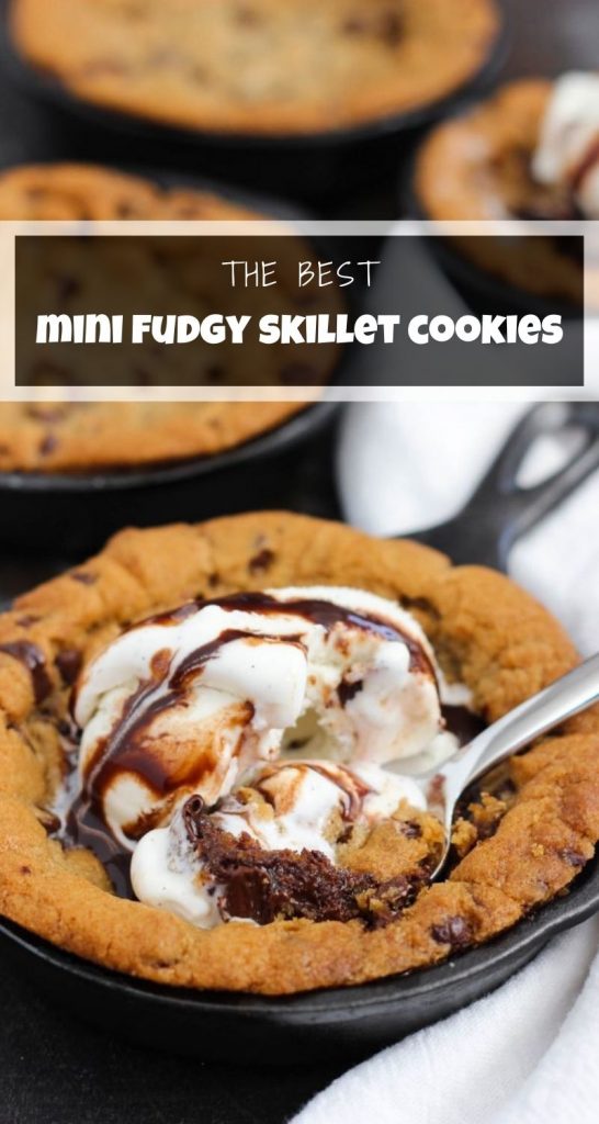 Mini Skillet Cookies, melty chocolate chip goodness - Blossom to Stem