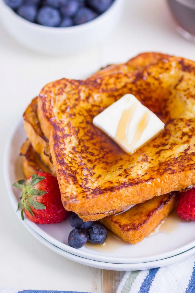 Easiest Brioche French Toast Recipe - Pumpkin 'N Spice