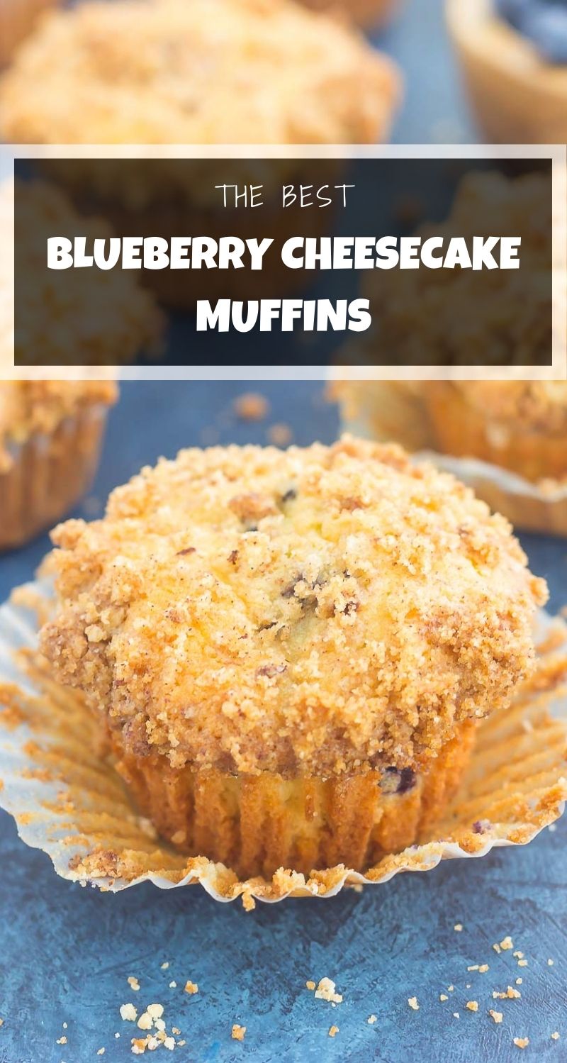 Blueberry Cheesecake Muffins - Pumpkin 'N Spice