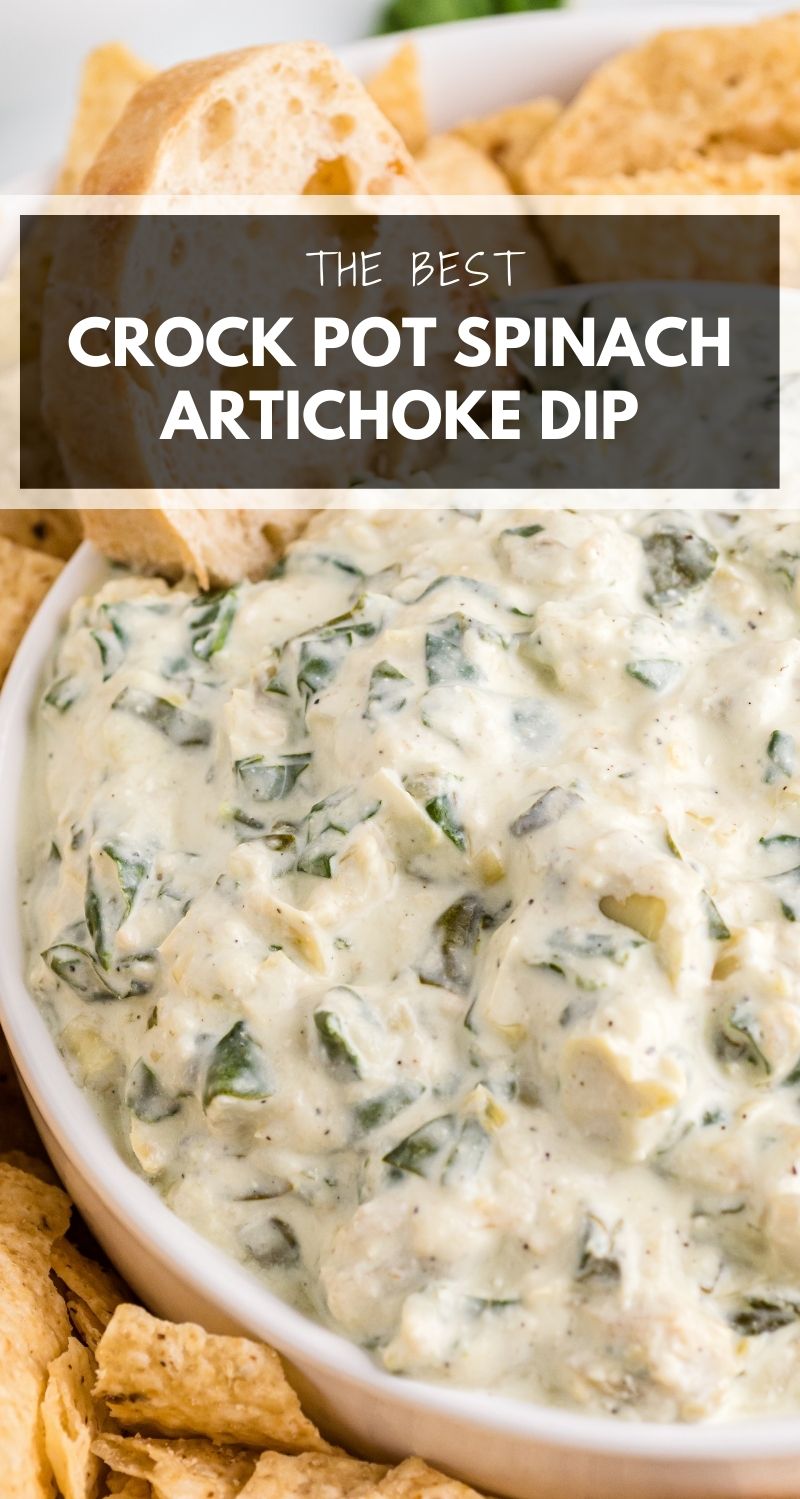 Crock Pot Spinach Artichoke Dip Pumpkin 'N Spice