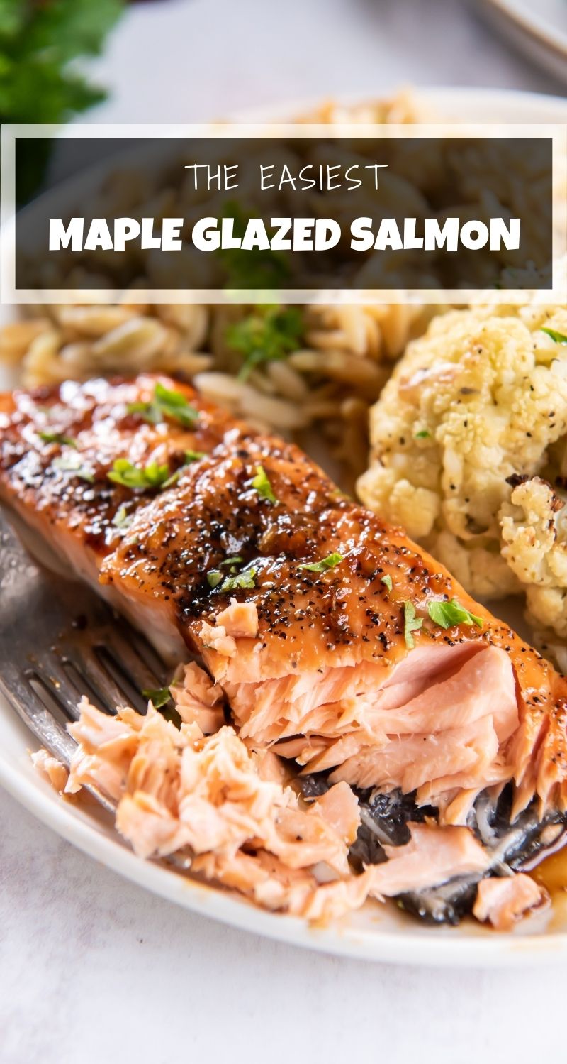 Maple Soy Glazed Salmon - Pumpkin 'N Spice