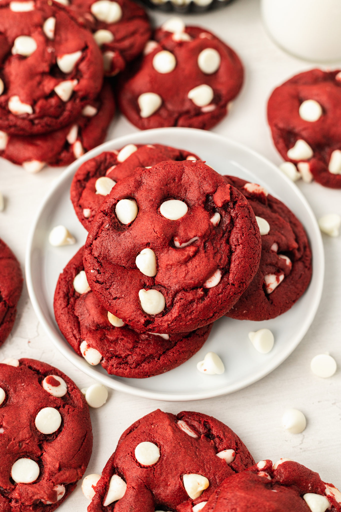 Red Velvet Cake Mix Cookies - Pumpkin 'n Spice