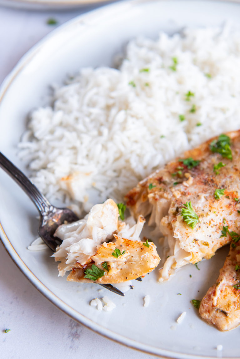 Garlic Lemon Tilapia - Pumpkin 'N Spice