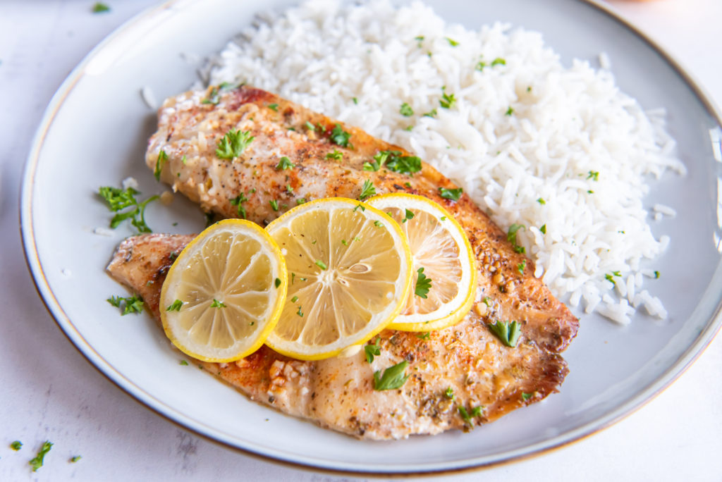 Garlic Lemon Tilapia - Pumpkin 'N Spice