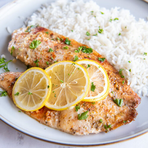 Garlic Lemon Tilapia - Pumpkin 'N Spice