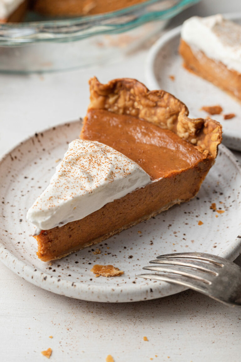 Eggless Pumpkin Pie - Pumpkin 'N Spice